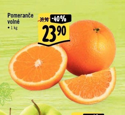 Pomeranče volné