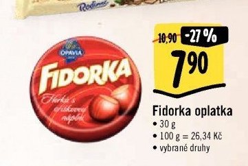 Fidorka oplatka