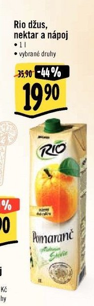Rio džus, nektar a nápoj