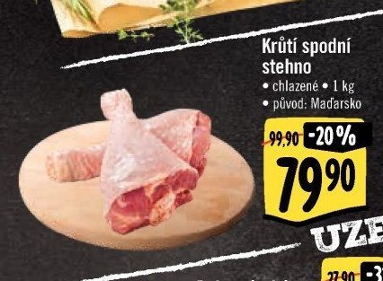 Krůtí spodní stehno