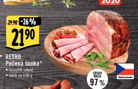 RETRO Pečená šunka