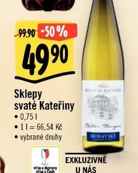 Sklepy svaté Kateřiny