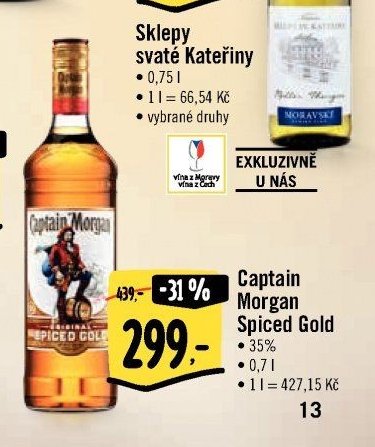 Captain Morgan Spiced Gold