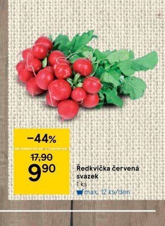 Ředkvička červená svazek