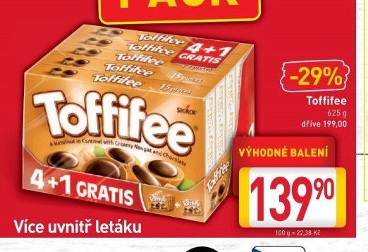 Toffifee 625 g