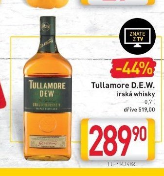 Tullamore D.E.W. irská whisky 0,7 l