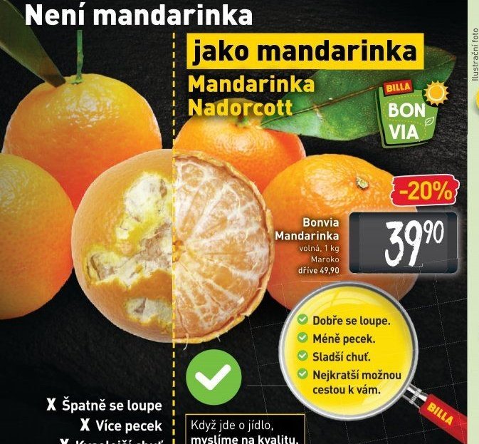 Mandarinka Nadorcott