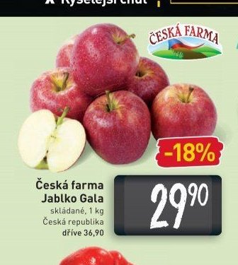 Česká farma Jablko Gala