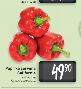 Paprika červená California