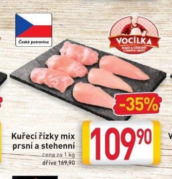 Kuřecí řízky mix prsní a stehenní