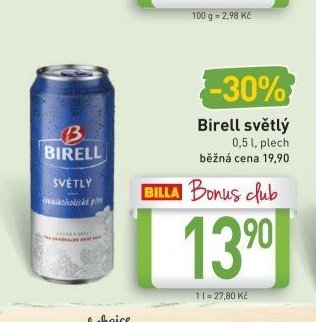 Birell světlý 0,5 l