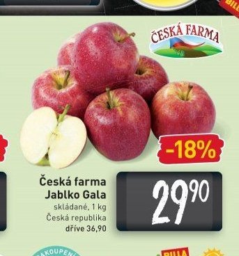 Česká farma Jablko Gala