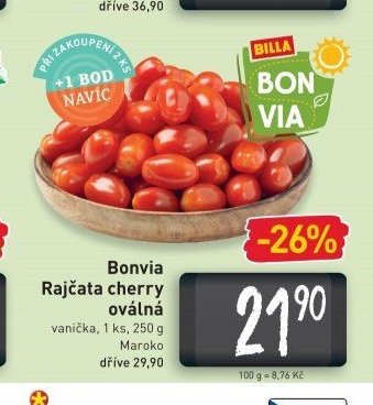 Bonvia Rajčata cherry oválná