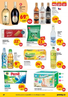akční leták Penny Market 25.2.2021-3.3.2021