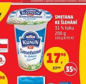 SMETANA KE ŠLEHÁNÍ 200 g