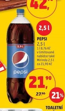 PEPSI 2,5 l
