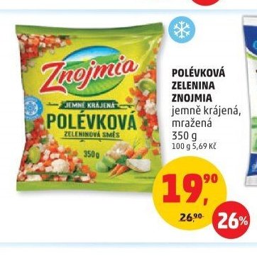 POLÉVKOVÁ ZELENINA ZNOJMIA