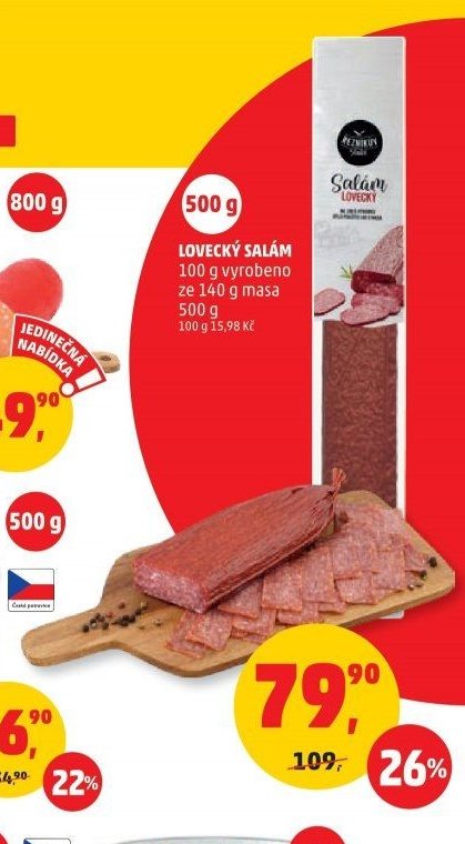 LOVECKÝ SALÁM 500 g