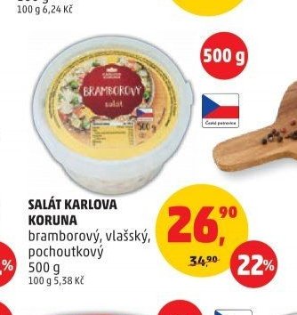 SALÁT KARLOVA KORUNA 500 g