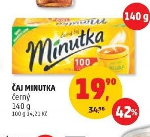 ČAJ MINUTKA černý