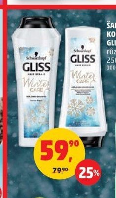ŠAMPON, KONDICIONÉR GLISS KUR