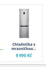 Chladnička s mrazničkou...
