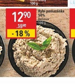 Rybí pomazánka 50 % Delimax 100 g