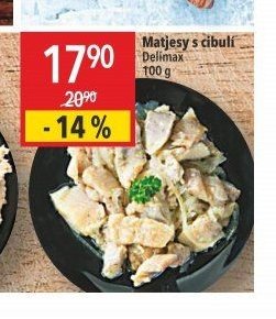 Matjesy s cibulí Delimax 100 g