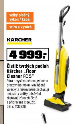 Čistič tvrdých podlah Kärcher „Floor Cleaner FC 5“