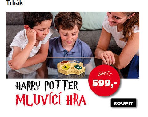 Harry Potter mluvící hra