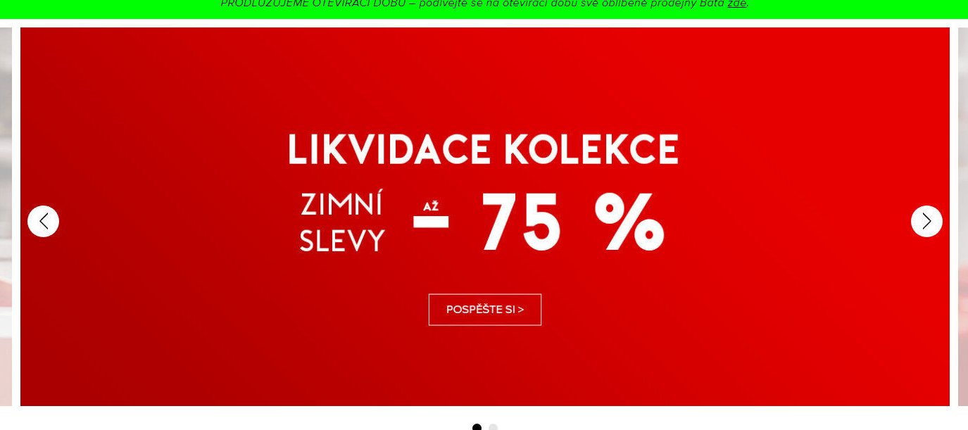 Likvidace kolekce zimní slevy až 75 %