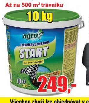 Trávníkové hnojivo START 10 kg