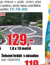 Netkaná textilie 1,6 x 10 metrů