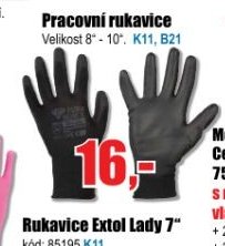 Pracovní rukavice Velikost 8 - 10