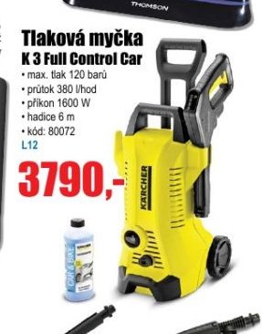 Tlaková myčka K 3 Full Control Car