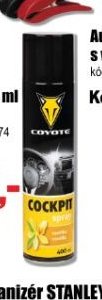COYOTE Cockpit spray 400 ml