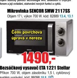 Mikrovlnka SENCOR SMW 2117SS
