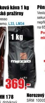 Čerstvě pražená zrnková káva 1 kg 100% Arabica