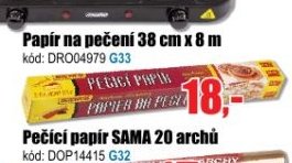 Papír na pečení 38 cm x 8 m