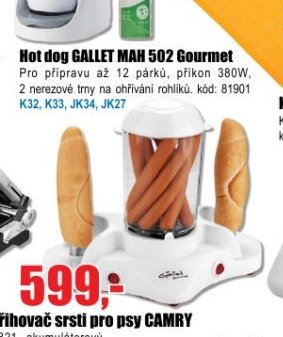 Hot dog GALLET MAH 502 Gourmet