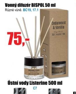 Vonný difuzér BISPOL 50 ml