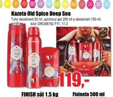 Kazeta Old Spice Deep Sea