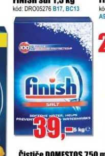 FINISH sůl 1,5 kg