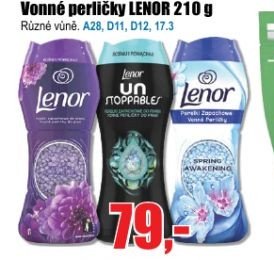 Vonné perličky LENOR 210 g