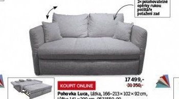 Pohovka Luca - ASKO akcniletaky.com