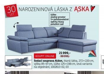 Sedací souprava Aldon - ASKO akcniletaky.com