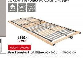 Pevný lamelový rošt Bilbao - ASKO akcniletaky.com