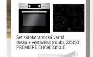 Set sklokeramická varná deska + vestavěná trouba 225153 PREMIERE EHC9E33501E - ASKO akcniletaky.com