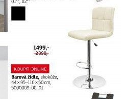 Barová židle, ekokůže - ASKO akcniletaky.com