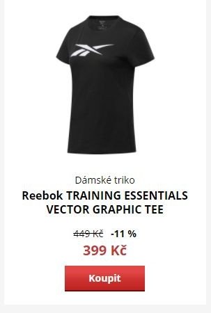 Dámské triko Reebok TRAINING ESSENTIALS VECTOR GRAPHIC TEE